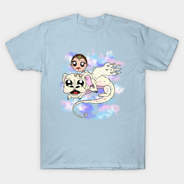 Luck Dragon Princess T-Shirt by Shoryotombo